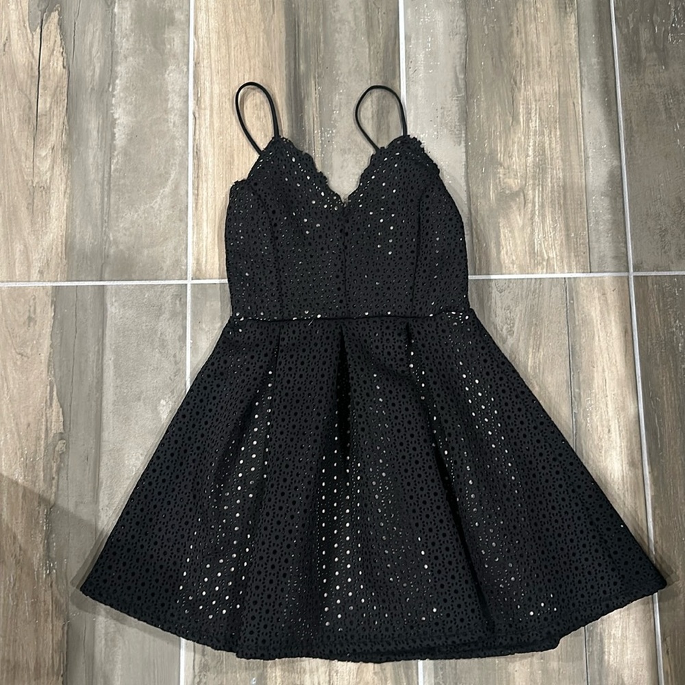 Charlotte Russe Size S Black and Nude Party Dress